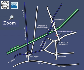 Mappa Stradale - come raggiungere Sell-Plast